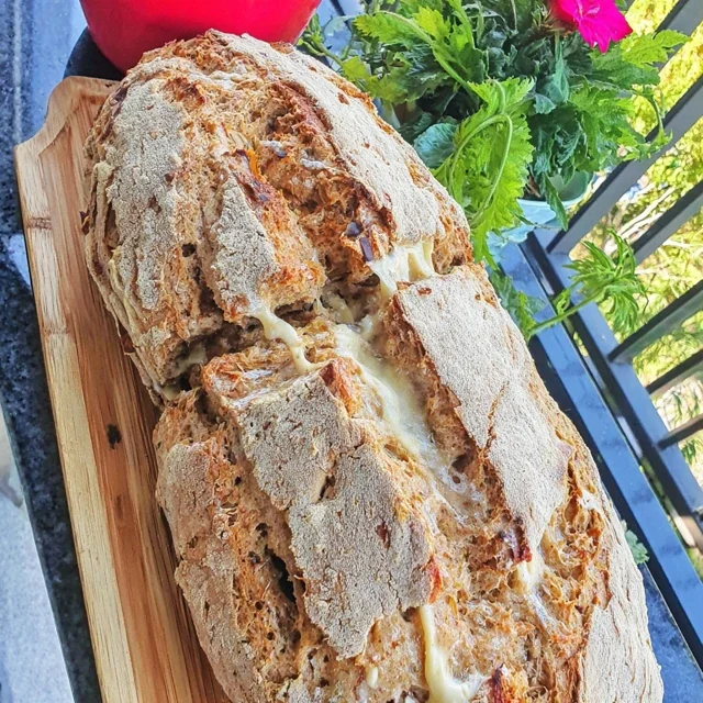 Homemade Whole Wheat Bread Loaf