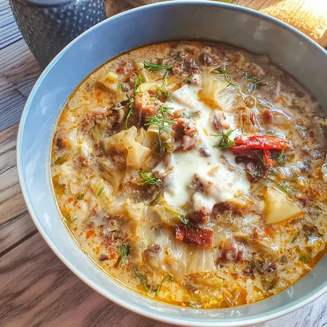 Instant Pot Cabbage Soup