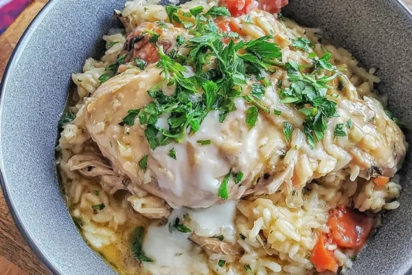 Instant Pot Chicken & Rice