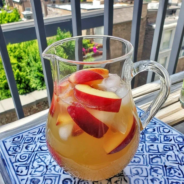 Peach Ginger Sparkling Punch