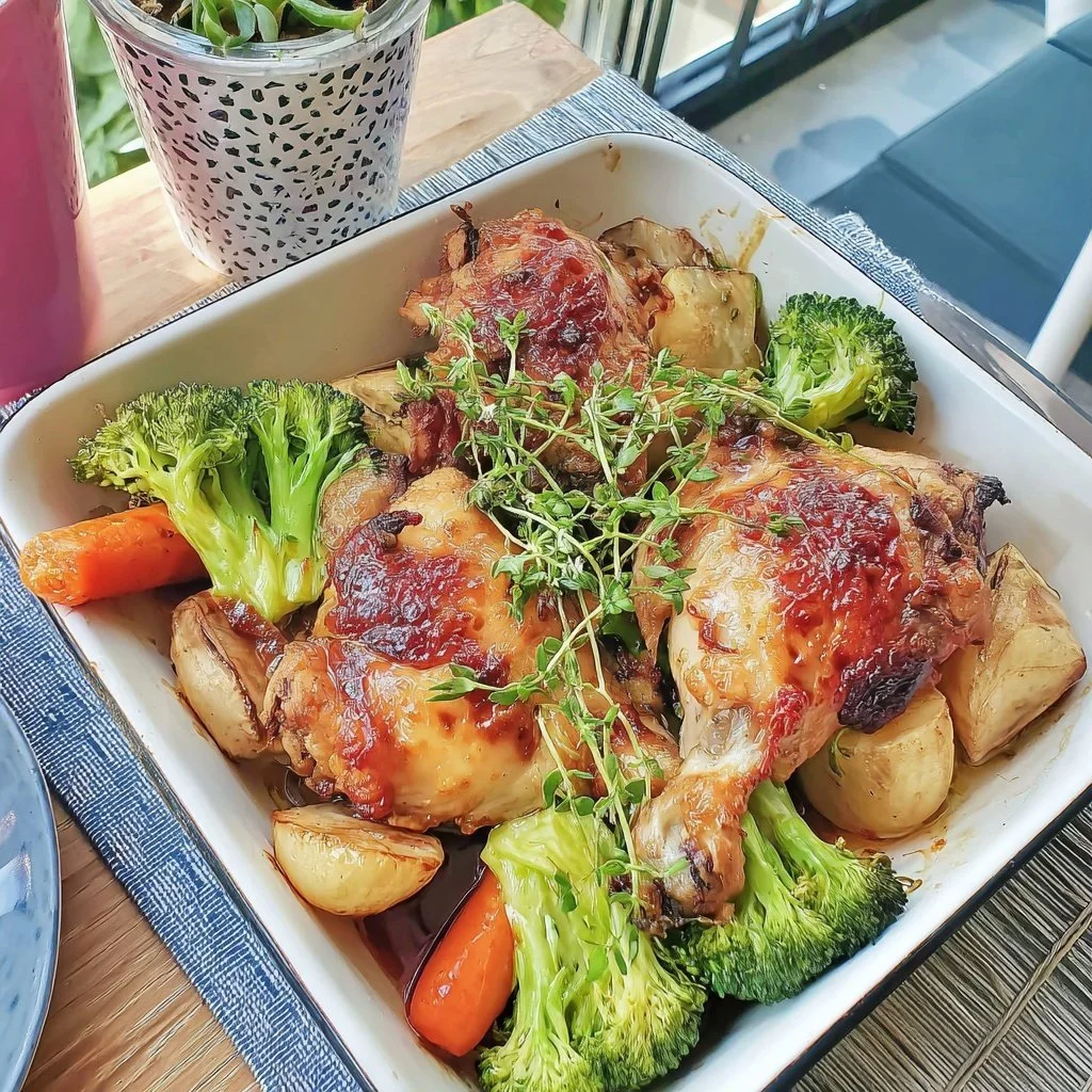 Sheet Pan Chicken And Vegetables