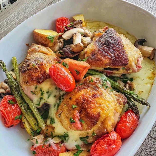 Sheet Pan Chicken And Vegetables