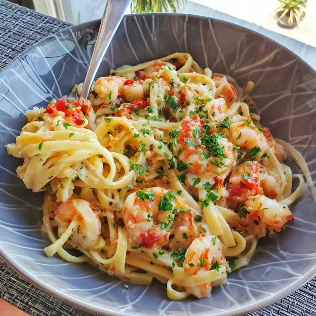 Shrimp Scampi Pasta
