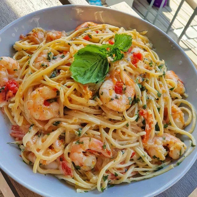 Shrimp Scampi Pasta