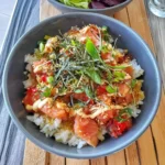 Spicy Salmon Rice Bowl
