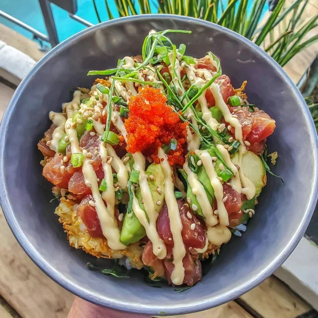 Spicy Tuna Crispy Rice Bowl