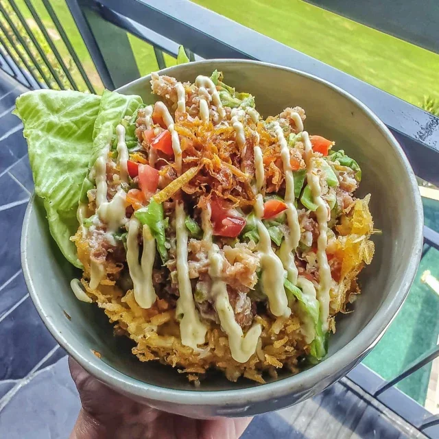 Spicy Tuna Crispy Rice Bowl