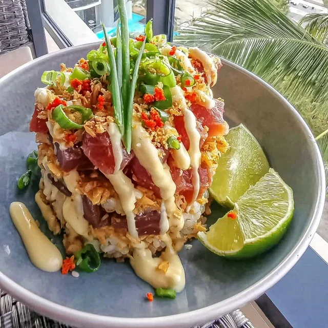 Spicy Tuna Crispy Rice Bowl