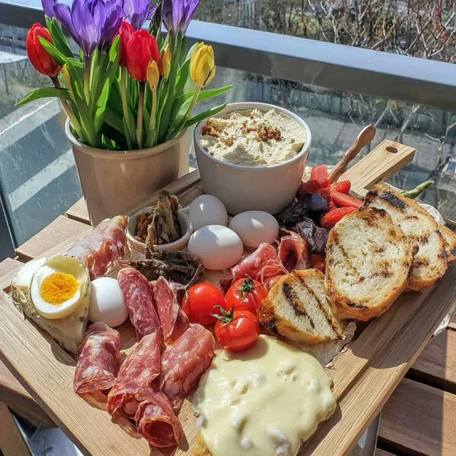 Spring Charcuterie Board For Easter