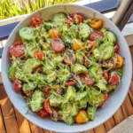 Spring Cucumber Tomato Avocado Salad