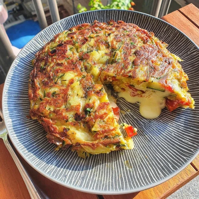 Vegetable Frittata Oven Baked