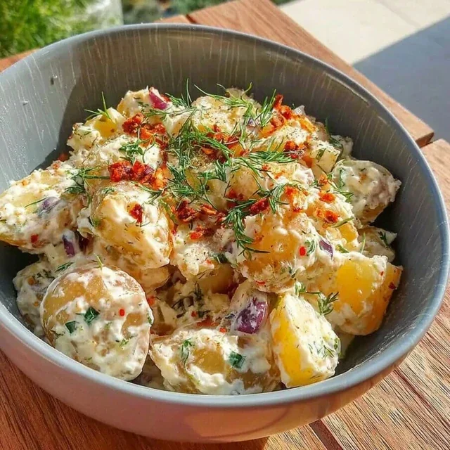 Authentic Greek Potato Salad Recipe