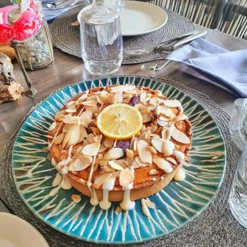 Delicious Santiago Cake Recipe, Almonds & Lemon Delight