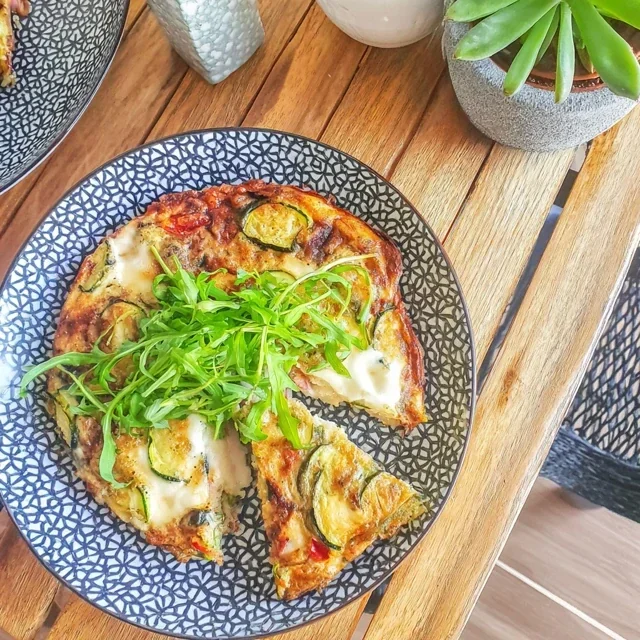 Delicious Zucchini and Fresh Herb Frittata for a Healthy Brunch