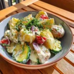 Potato and Cucumber Salad with Creamy Dill Dressing