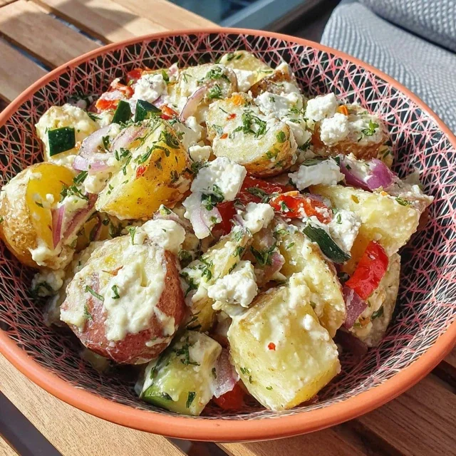 Potato and Feta Salad