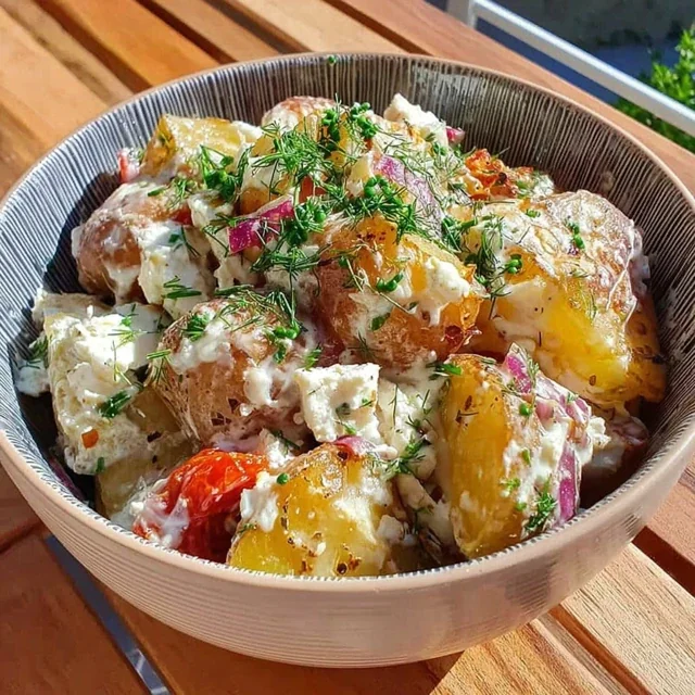 Potato and Feta Salad