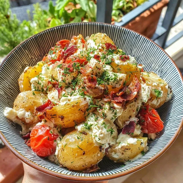 Potato and Feta Salad