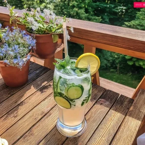 Refreshing Homemade Lemonade with Mint and Cucumber Recipe