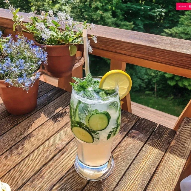 Refreshing Homemade Lemonade with Mint and Cucumber Recipe