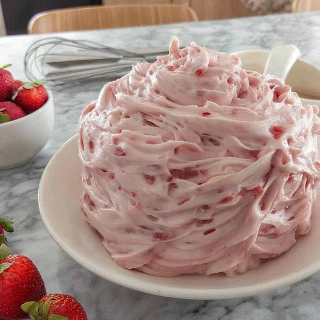 Strawberry Cream Cheese Frosting