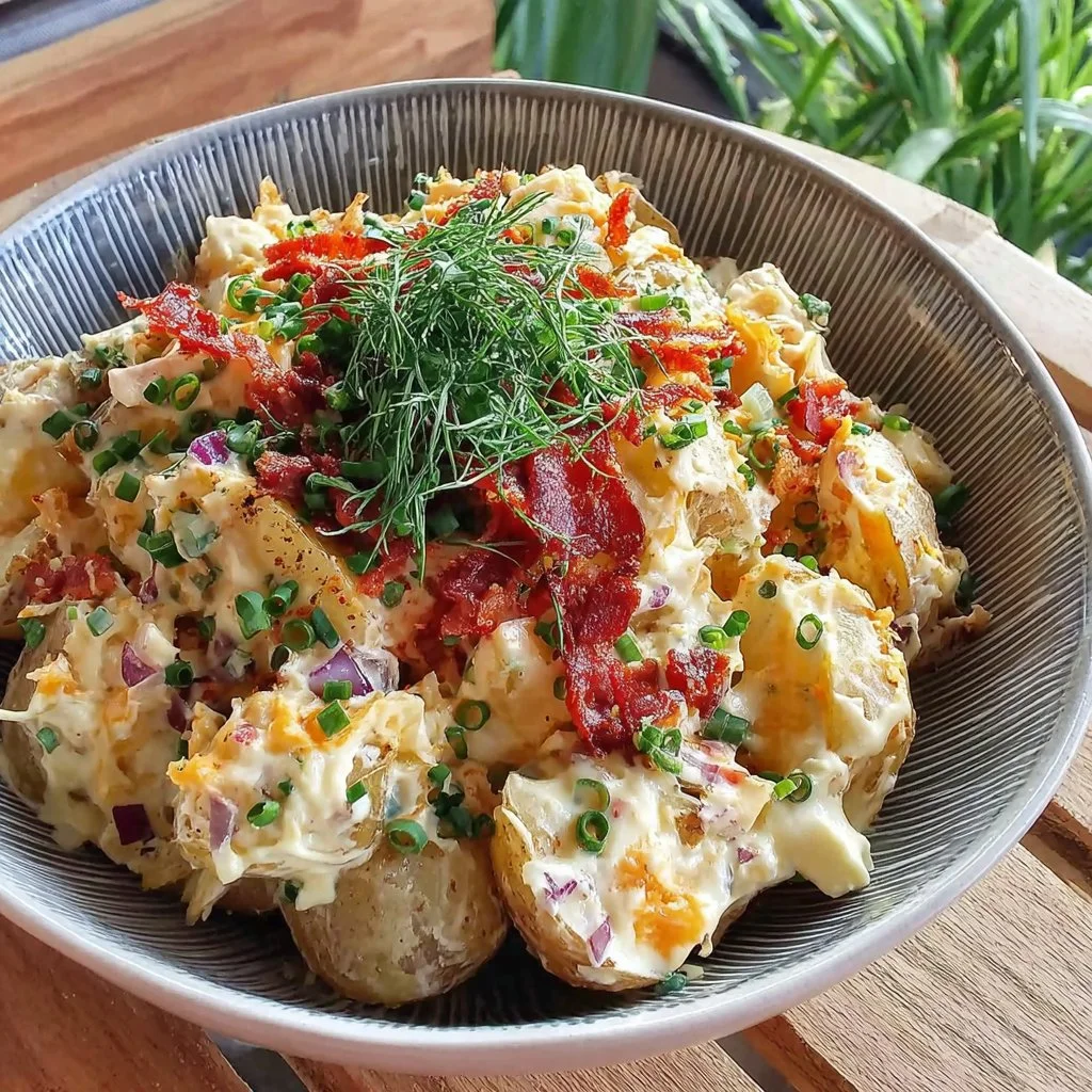 Ultimate Loaded Baked Potato Salad
