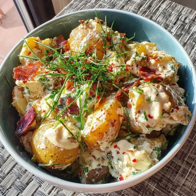 Ultimate Loaded Baked Potato Salad