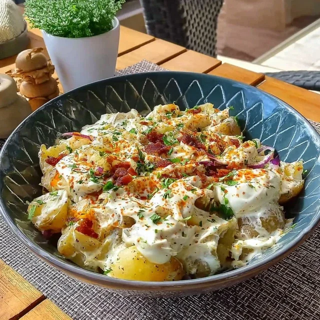 Ultimate Loaded Baked Potato Salad