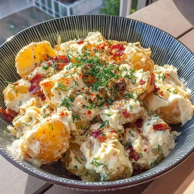 Ultimate Loaded Baked Potato Salad