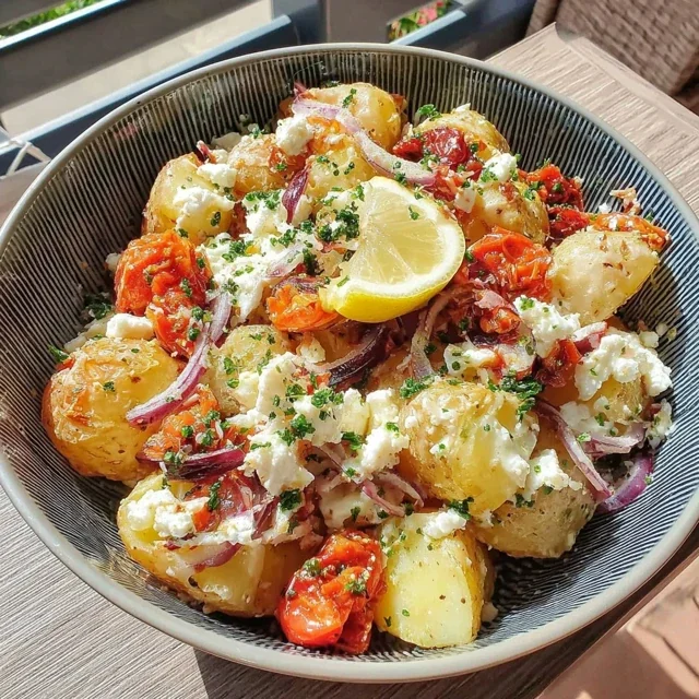 Zesty Greek Potato Salad