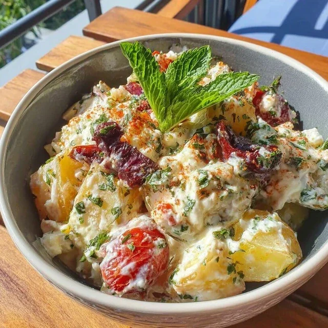 Zesty Greek Potato Salad