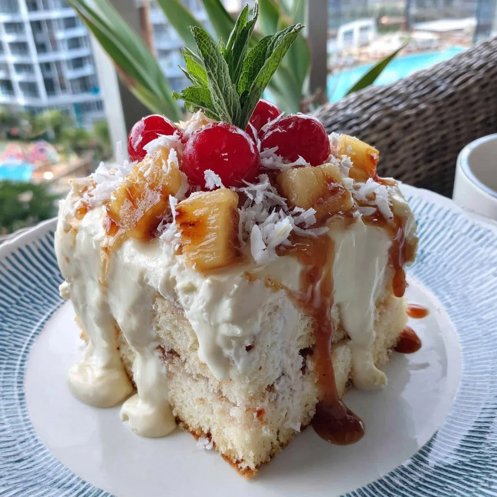 Hawaiian Poke Cake