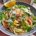 Lemon Arugula Pasta Salad