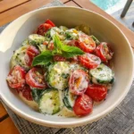 Refreshing Italian Cucumber Salad