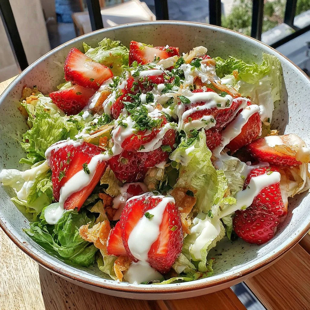 Strawberry Crunch Salad