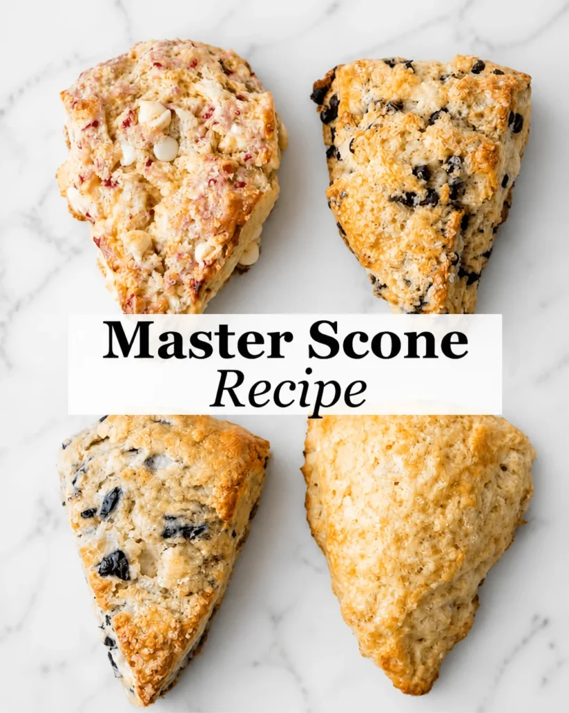 Buttery Flaky Scones