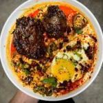 Chilli Oil Oxtail Noodles with a Fried Egg – Hearty, Flavourful and Protein-Rich