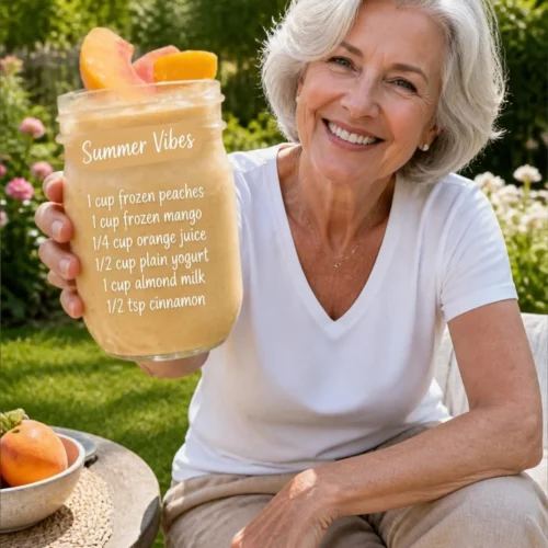 Healthy Fruit Smoothie 12 Healthy fruit smoothie made with fresh fruits and yogurt in a glass