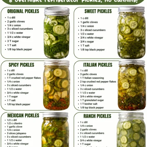 Overnight Refrigerator Pickles