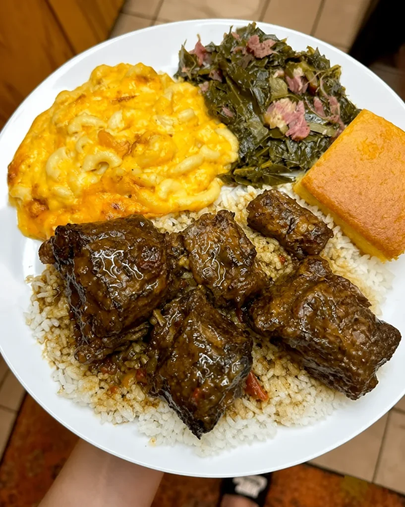 Oxtail Dinner Plate: Tender, Flavourful and Nutritious Slow-Cooked Comfort Food
