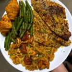 Pan-Seared Catfish with Pastalaya, Green Beans and Honey Butter Croissants – Nutritious, Protein-Packed and Irresistibly Flavourful
