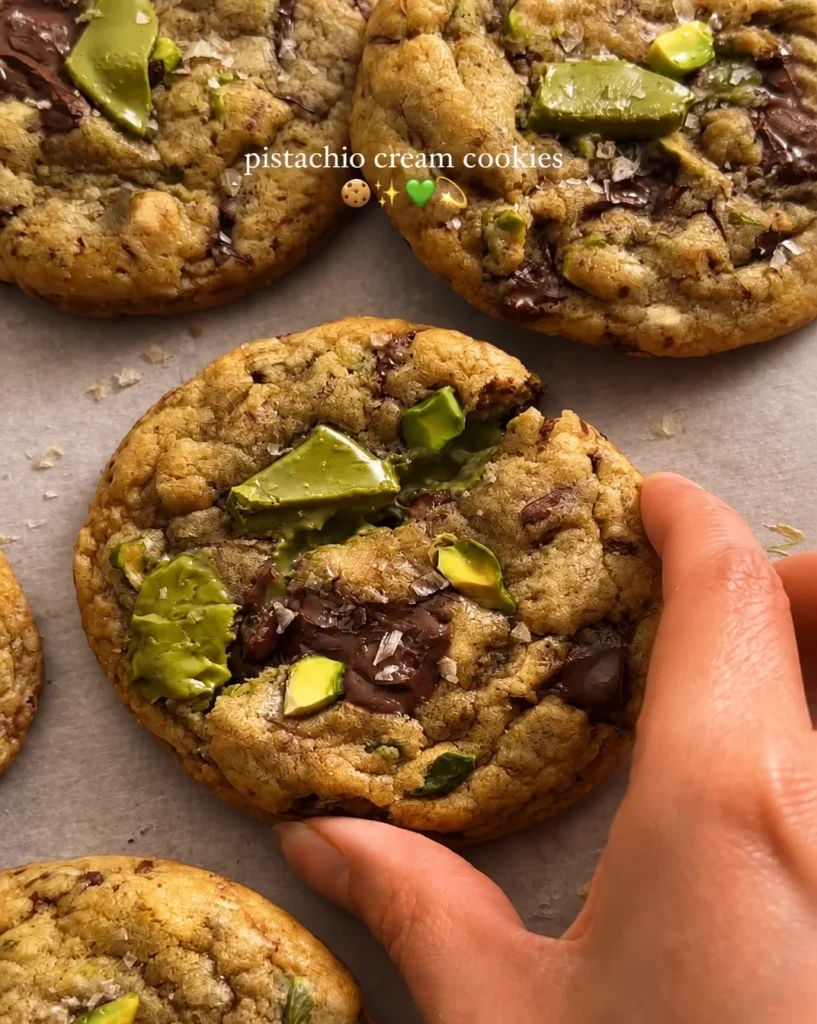 Pistachio Cream Cookies