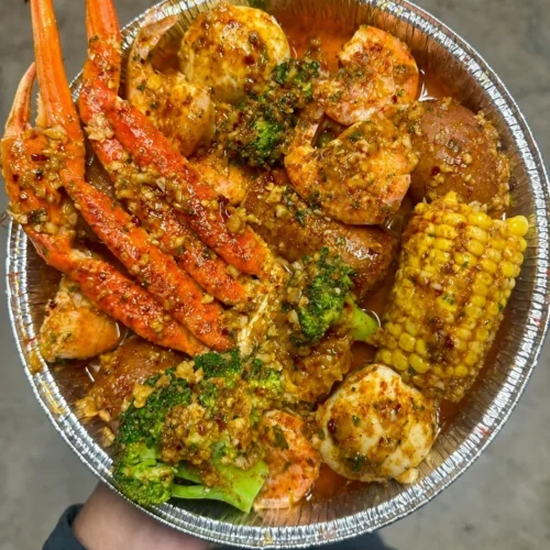 Shrimp and Crab Boil with Broccoli: A Nutritious, Healthy, High-Protein One-Pot Meal